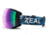 Zeal Optics Portal Goggles, Jade Mirror w/ Sky Blue Mirror Lens, Arctic Frame, Medium, 11917