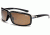 Zeal Optics Re-Entry Sunglasses, Black Gloss Frame and Polarized Copper Lens 10073