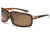 Zeal Optics Re-Entry Sunglasses, Chocolate Gloss Frame and Polarized Copper Lens 10074