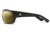 Zeal Optics Tracker Sunglasses - Polished Black Frame,Polarized Copper Gold Mirror Lens 10957