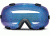 Zeal Optics Voyager Ski Goggles, CS Division Black Frame and Bluebird Mirror and Stainless Silver Optimum Lens 10278