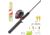 Lew's Speed Stick Spinning Rod, 6ft 3in, 1-PC, Medium, Extra-Fast, LSS63MXFS