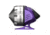Zebco 202 ZeeBee Spincast Reel and Rod Combo, 5ft 6in Rod, Med-Light, Mod-Fast, SZ 30 Reel, RH Retrieve, 29-PC Eagle Claw Tackle Kit, Purple, 202ZB2EC562ML.FB4