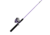 Zebco 202 ZeeBee Spincast Reel and Rod Combo, 5ft 6in Rod, Med-Light, Mod-Fast, SZ 30 Reel, RH Retrieve, 29-PC Eagle Claw Tackle Kit, Purple, 202ZB2EC562ML.FB4