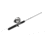 Zebco 202 ZeeBee Spincast Reel and Rod Combo, 5ft 6in Rod, Med-Light, Mod-Fast, SZ 30 Reel, RH Retrieve, 29-PC Eagle Claw Tackle Kit, Silver/Black, 202ZB1EC562ML.FB4