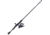 Zebco 33 BLACK ATAC 30SZ 6' 2PC MED SPIN COMBO 33BLSP602M.10.NS4