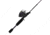 Zebco 33 Custom-Z Spincast Reel and Rod Combo, 6ft 6in 2-PC Telescopic Rod, Medium, Fast, SZ 30 Reel, 4.1-1 Ratio, 2-PC Strike King Tackle Kit, Silver/Purple, 33CZ2SK662M.FB4