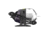 Zebco 33 Custom-Z Spincast Reel and Rod Combo, 6ft 6in 2-PC Telescopic Rod, Medium, Fast, SZ 30 Reel, 4.1-1 Ratio, 2-PC Strike King Tackle Kit, Silver/Purple, 33CZ2SK662M.FB4