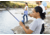 Zebco 33 CustomZ Spincast Reel and Rod Combo, 6ft 2-PC Fiberglass Rod w/ EVA Handle, QuickSet Anti-Reverse Reel w/ Bite Alert, Blue, 33CZBL602MA.NS4