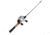 Zebco 33 Platinum Spincast Combo Rod, 5ft 6in, Medium, Moderate, 2 Pieces, Silver, 33NPL.BP4