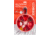 Zebco All Purpose Fishing Tackle Dial Pack, 26 Total Pieces, Hooks, Sinkers, Bobbers, Jig Heads, Grubs, 360-Degree Rotating Carabiner, Rotating Locking Clear Plastic Lid, Red, ZAPDIALPACK.CP4