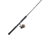 Zebco Crappie Fighter Spinning Combo, 10 ft, Gray/Orange, CRFUL102LA.NS4