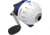 Zebco Folds Of Honor Spincast Combo Rod, 6ft, Medium, Moderate, 2 Pieces, Blue/White, FOHLC3602M.NS4