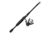 Zebco 33 Micro Spinning Reel and Telescopic Rod Combo, Extendable 19in to 5ft Telescopic Pole w/ ComfortGrip Rod Handle, QuickSet Anti-Reverse Reel, Silver/Black, 33MS505ULTELA.FB4