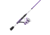 Zebco Roam Spinning Reel and Rod Combo, 6ft 2-PC Fiberglass Pole, Split ComfortGrip Handle, Soft-Touch Handle Knob, SZ 20 Reel, Purple, ROAMPR20602ML.NS3