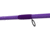 Zebco Roam Spinning Reel and Rod Combo, 6ft 2-PC Fiberglass Pole, Split ComfortGrip Handle, Soft-Touch Handle Knob, SZ 20 Reel, Purple, ROAMPR20602ML.NS3