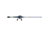 Zebco Roam Spincast Reel and Rod Combo, 6ft 2-PC Fiberglass Pole, ComfortGrip Handle, QuickSet Anti-Reverse Reel, Pre-Spooled w/ 10lb Zebco Line, Blue/Green, ROAMBG3602M.NS3