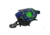 Zebco Roam Baitcast Reel and Rod Combo, 6ft 6in 2-PC Fiberglass Pole w/ Split-Grip MaxTac Handle, Lightweight Graphite Frame, RH Retrieve, Blue/Green, ROAMBG100662MH.NS3