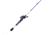 Zebco Roam Baitcast Reel and Rod Combo, 6ft 6in 2-PC Fiberglass Pole w/ Split-Grip MaxTac Handle, Lightweight Graphite Frame, RH Retrieve, Purple, ROAMPR100662MH.NS3