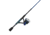 Zebco Roam Spinning Reel and Rod Combo, 6ft 6in 2-PC Fiberglass Pole, Split ComfortGrip Handle, Soft-Touch Handle Knob, SZ 30 Reel, Blue/Green, ROAMBG30662M.NS3