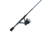 Zebco Roam Spinning Reel and Rod Combo, 6ft 6in 2-PC Fiberglass Pole, Split ComfortGrip Handle, Soft-Touch Handle Knob, SZ 30 Reel, Blue/Green, ROAMBG30662M.NS3
