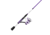 Zebco Roam Spinning Reel and Rod Combo, 6ft 6in 2-PC Fiberglass Pole, Split ComfortGrip Handle, Soft-Touch Handle Knob, SZ 30 Reel, Purple, ROAMPR30662M.NS3