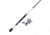 Zebco Roam Spinning Reel and Rod Combo, 6ft 6in 2-PC Fiberglass Pole, Split ComfortGrip Handle, Soft-Touch Handle Knob, SZ 30 Reel, Purple, ROAMPR30662M.NS3