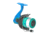 Zebco Spyn 40 Salt Fisher Spinning Reel and Rod Combo, 6ft 6in 2-PC Telescopic Rod, Med-Heavy, Mod-Fast, SZ 40 Reel, 7-PC Strike King Tackle Kit, Blue/Green, SPYN40SK662MH.FB4