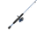 Zebco Slingshot Spinning Reel and Rod Combo, 5ft 6in 2-PC Pole, SZ 20 Reel, Changeable Righ/Left Retrieve, Pre-Spooled w/ 8lb Zebco Cajun Line, Blue, SLSPBL562MLA.NS4