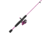 Zebco Slingshot Spinning Reel and Rod Combo, 5ft 6in 2-PC Pole, SZ 20 Reel, Changeable Righ/Left Retrieve, Pre-Spooled w/ 8lb Zebco Cajun Line, Purple, SLSPPL562MLA.NS4