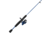 Zebco Slingshot Spinning Reel and Rod Combo, 6ft 2-PC Pole, SZ 20 Reel, Changeable Righ/Left Retrieve, Pre-Spooled w/ 8lb Zebco Cajun Line, Blue, SLSPBL602ML.NS4