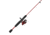 Zebco Slingshot Spinning Reel and Rod Combo, 6ft 2-PC Pole, SZ 20 Reel, Changeable Righ/Left Retrieve, Pre-Spooled w/ 8lb Zebco Cajun Line, Red, SLSPRD602ML.NS4