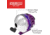 Zebco Splash Spincast Combo, 2 Piece, 6 ft, Purple, SPLPRSC602MB.NS4