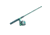 Zebco Splash Spinning Reel and Rod Combo, 6ft 2-PC Fiberglass Rod, Medium-Light, Moderate, SZ 20 Reel, 5.2-1 Ratio, 2-Bearings, All Metal Gears, Grunge Green, SPLGRG20602ML.NS4
