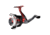 Zebco Splash Spinning Reel and Rod Combo, 6ft 2-PC Fiberglass Rod, Medium-Light, Moderate, SZ 20 Reel, 5.2-1 Ratio, 2-Bearings, All Metal Gears, Z-Splash Red, SPLZFR20602ML.NS4