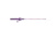Zebco Splash Spincast Reel and Rod Combo, 6ft 1-PC Fiberglass Rod, Medium, Moderate, SZ 20 Reel, Ball Bearing System, All Metal Gears, Tidepool Purple, SPLTPPSC602M.NS4