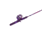 Zebco Splash Spincast Reel and Rod Combo, 6ft 1-PC Fiberglass Rod, Medium, Moderate, SZ 20 Reel, Ball Bearing System, All Metal Gears, Tidepool Purple, SPLTPPSC602M.NS4