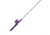 Zebco Splash Spincast Reel and Rod Combo, 6ft 1-PC Fiberglass Rod, Medium, Moderate, SZ 20 Reel, Ball Bearing System, All Metal Gears, Tidepool Purple, SPLTPPSC602M.NS4