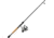 Zebco Spyn Spinning Combo 2 Piece Ml Cork/Fiberglass, Size 10, 4.3-1 Ratio, 3Bb w/ 6# Line, 6ft, SPYN10602ML.NS3