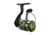 Zebco Stinger Spinning Reel and Rod Combo, 4ft 6in 2-PC Fiberglass Pole, EVA Rod Handle, SZ 10 Reel, Changeable Righ/Left Retrieve, Silver/Black, SSP10462ULA.NS3
