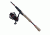 Zebco THROTTLE 10/602ML SPIN COMBO TH10602ML,NS3