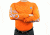 Zeiss Gear Long Sleeve T-Shirt Carl Zeiss on Sleeve, Logo on Front Left Chest, Orange, Large G2400orangeL