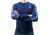 Zeiss Gear Long Sleeve T-Shirt Carl Zeiss on Sleeve, Logo on Front Left Chest, Blue, Large