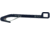 Zero Point Bale Hook Fixed Blade Knife w/Sheath, 0.5in, Black, ZPHOOK102BK
