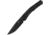 Zero Tolerance Auto 0556 Button Lock Blk, ZT0556BLK