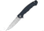Zero Tolerance Large Sinkevich Fixed Blade Knife, 4in, CPM MagnaCut Stainless Steel, Carbon Fiber/Titanium/Stonewash, 0452BLUCF