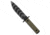 Zero Tolerance Zero Tolerance 6 Fixed Blade Knife OD Green G-10 6" Tiger Stripe Camo 3V, OD Green, CPM 3V, adult, BHQ-209231