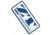 Zero Tolerance Zero Tolerance ZT Emblem PVC Patch, White/Blue, adult, BHQ-238690
