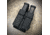 Zero9 Double Mag Case Holster, Glock 9mm/.40ACP, Molle Loks, Plain Black, Z9-4005-BLK-MLK