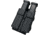 Zero9 Double Mag Case Holster, Glock 9mm/.40ACP, Molle Loks, Plain Black, Z9-4005-BLK-MLK